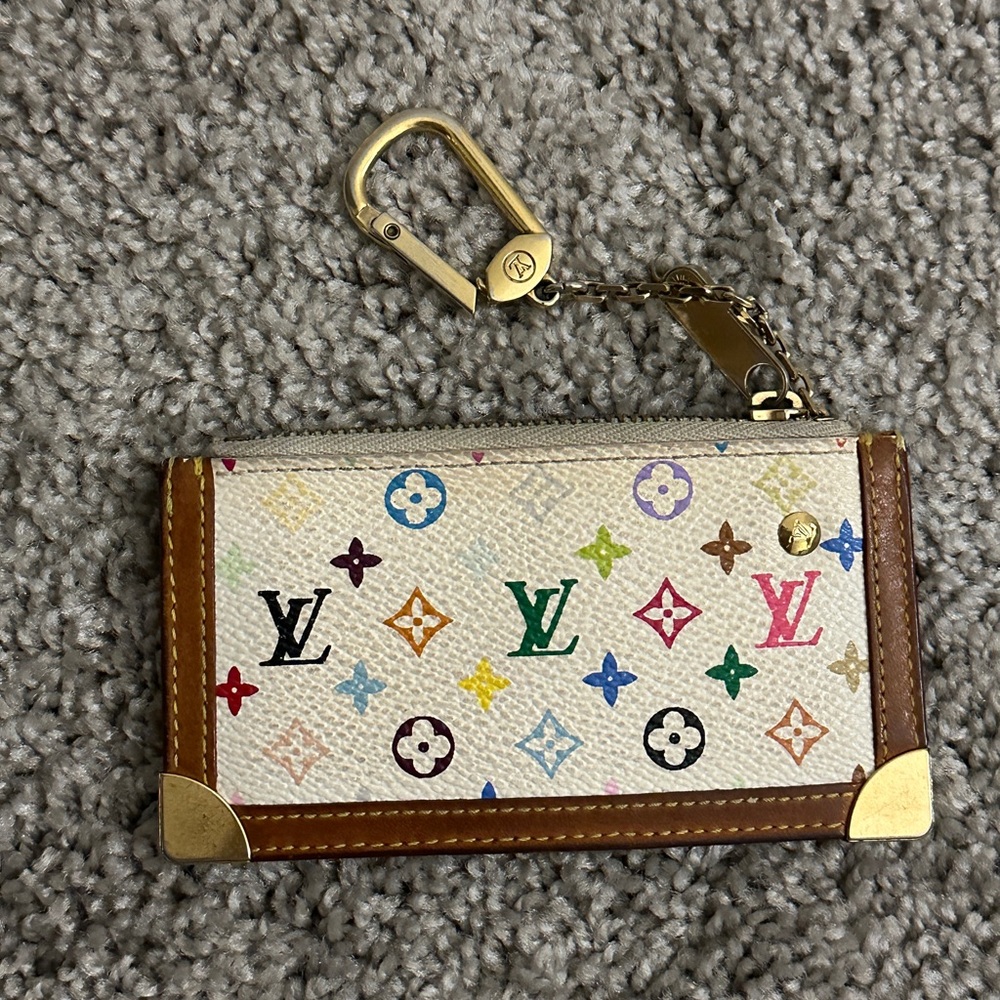 Louis Vuitton Vintage 2003 Takashi Murakami Key pouch